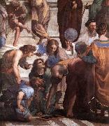 RAFFAELLO Sanzio The School of Athens oil